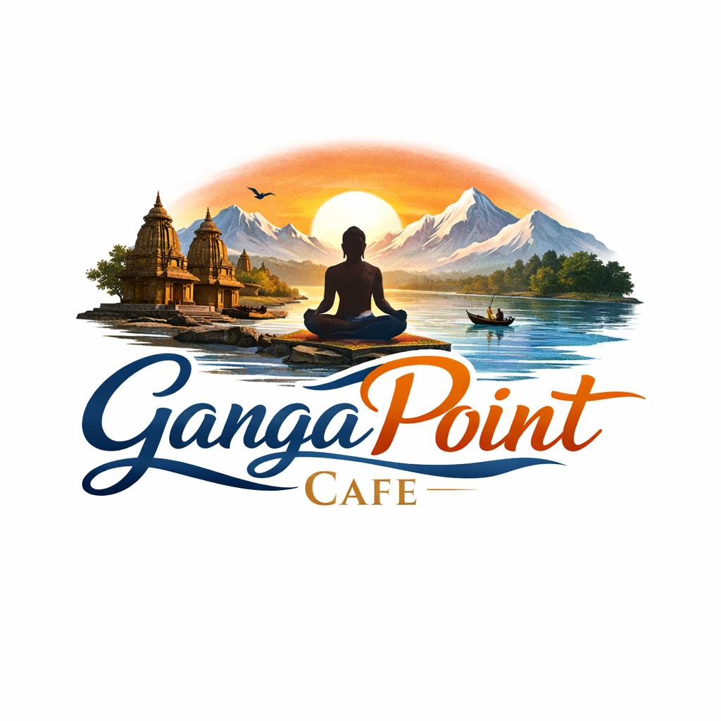Ganga Point Cafe Logo